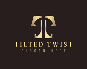 Elegant Business Boutique Letter T logo design