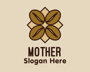 Caffeine - Coffee Bean Roaster logo design