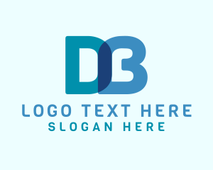 Letter Ea - Digital Letter DB Monogram logo design