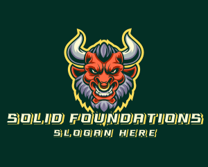 Play - Wild Bull Gaming logo design