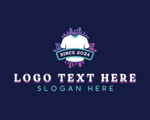 Printing Shirt Clothing logo design