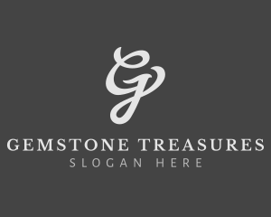 Cursive Fashion Brand logo design