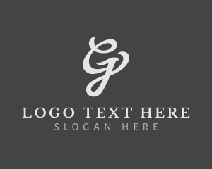 Letter G - Cursive Fashion Brand logo design