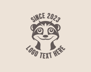 Mongoose - Wild Safari Meerkat logo design