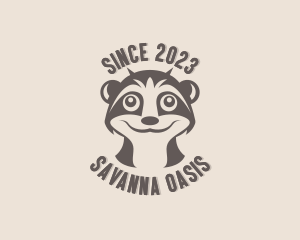 Savanna - Wild Safari Meerkat logo design