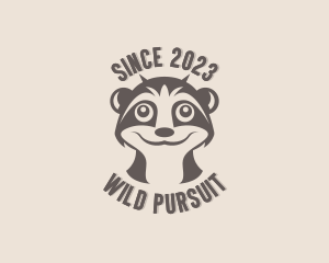 Wild Safari Meerkat logo design