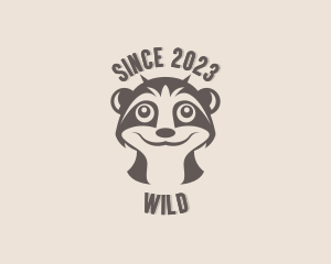 Wild Safari Meerkat logo design
