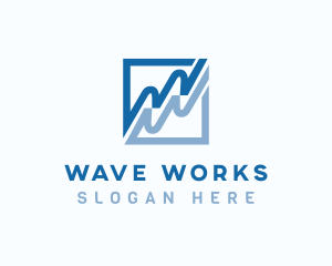 Generic Wave Business logo design