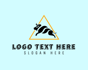 Corporate - Modern Wild Bull logo design