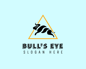 Modern Wild Bull logo design