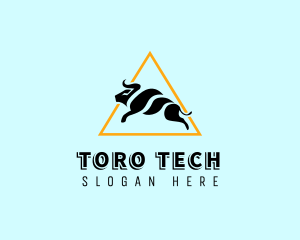 Toro - Modern Wild Bull logo design