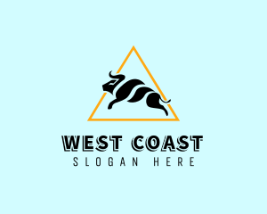 Modern Wild Bull logo design