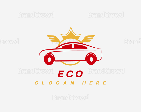 Fast Car Transportation Logo