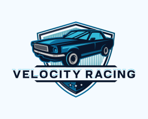 Automotive Car Race logo design