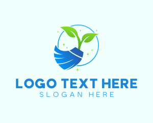 Service - Eco Cleaning Service logo design