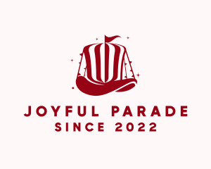 Parade - Circus Carnival Tent logo design