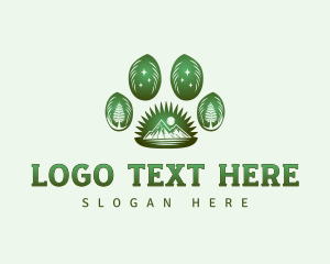 Outdoor - Paw Outdoor Wildlife logo design