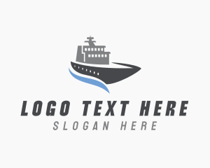 Cruise - Sailing Boat Cruise logo design