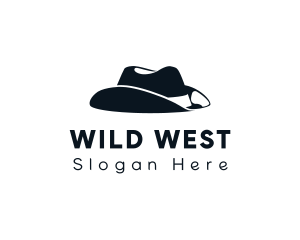 Western Cowboy Hat logo design