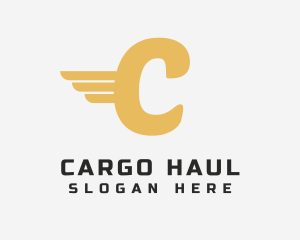 Fast Transport Courier logo design