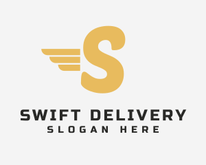 Fast Transport Courier logo design