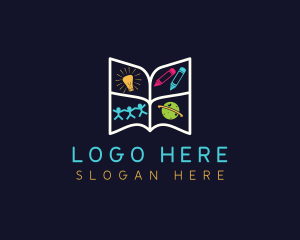 Preschool - Children Preschool Education logo design