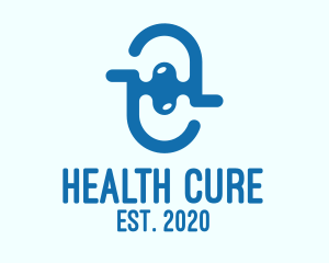 Medication - Blue Medical Pharmacy logo design