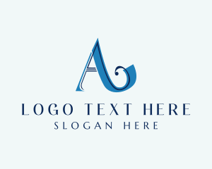 Letter A - Elegant Fashion Professional logo design