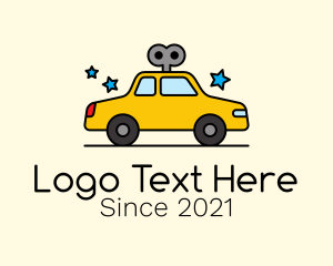 Taxi - Toy Automobile Car logo design