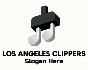 Sound Engineer - Plug Musical Note logo design