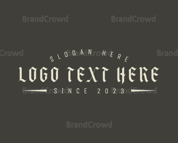 Startup Tattoo Business Logo
