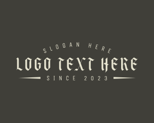Shop - Startup Tattoo Business logo design