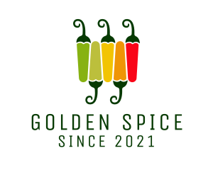 Organic Pepper Spices logo design