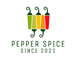 Pepper - Organic Pepper Spices logo design