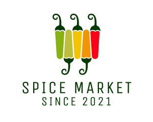 Organic Pepper Spices logo design