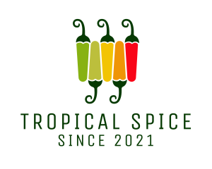 Organic Pepper Spices logo design