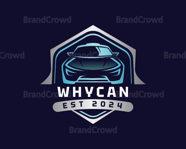 Car Sedan Mechanic Logo