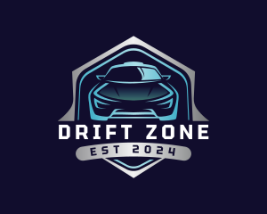 Drifting - Car Sedan Mechanic logo design