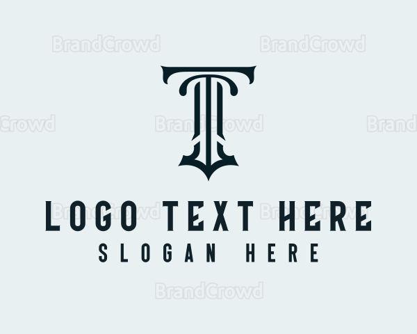 Tribal Tattoo Design Studio Logo