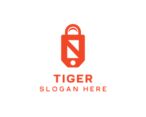 Shopping Bag Tag Logo