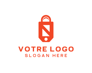 Shopping Bag Tag Logo