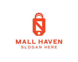 Shopping Bag Tag logo design