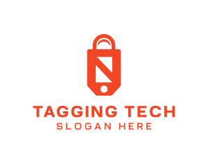 Shopping Bag Tag logo design