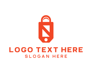 Shopping Bag Tag Logo