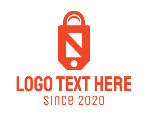 Shop - Online Shopping Bag logo design