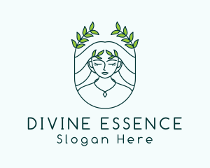 Deity - Nature Woman Deity logo design