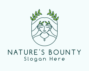 Nature Woman Deity logo design