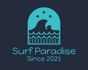 Surf - Surf Ocean Waves logo design