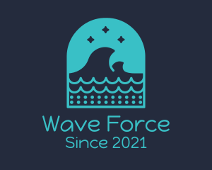 Tsunami - Surf Ocean Waves logo design