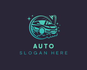 Auto Shower Car Wash logo design